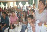 Integrantes del programa Vaso de Leche de Chiclayo en reunión. (Foto cortesía MPCH)