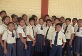 Equipo de la I.E. San Carlos del distrito de Monsefú