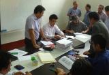 Apertura de sobre para la licitación internacional del programa "ChiclaYo Limpio". (Foto cortesía)