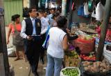 Un grupo multisectorial inspeccionó el mercado de Lambayeque y decidió declararlo en emergencia. (Foto cortesía)