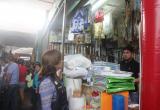 La comuna chiclayana retomó las inspecciones en el mercado Modelo de esta ciudad. (Foto cortesía)