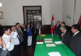 Juramentan integrantes de la asamblea estatutaria de la UNPRG