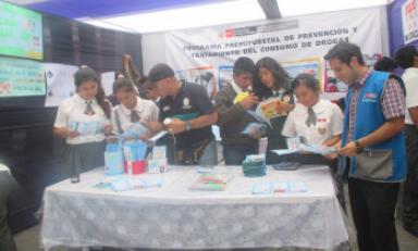 El programa DEVIDA capacita a nueve centros educativos de la región norteña en de prevención de consumo de droga