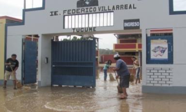 Más de dos mil colegios de Lambayeque no soportarían Fenómeno El Niño