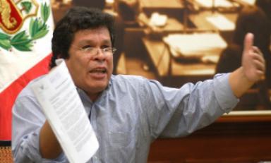 Congresista por Ancash, Heriberto Benítez, fue suspendido por 120 días. (Foto Internet)