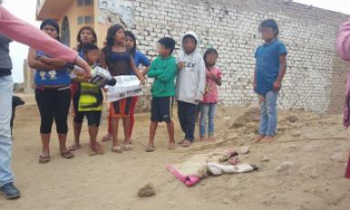 Encuentran feto en descampado de Monsefú