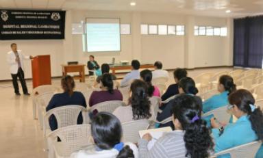 Hospital regional realizó II Jornada de Capacitación denominada “Cáncer Ocupacional”