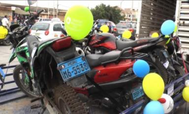 Exhiben motocicletas que serán subastadas por CGT en los próximos días