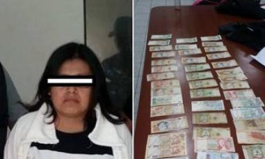 Detienen a presunta extorsionadora en Motupe