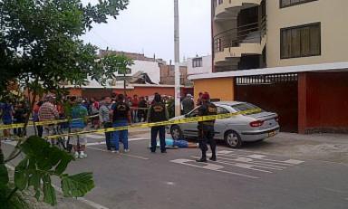 Presunto sicario muere tras balacera en el distrito La Victoria ( Foto Referencial )