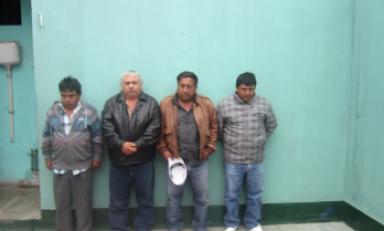 Agentes de Monsefú captura a banda de “robacasas”