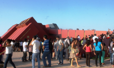 Más de 6 mil turistas nacionales y extranjeros visitaron el Museo Tumbas Reales el día lunes 18 de mayo. (Foto cortesía)